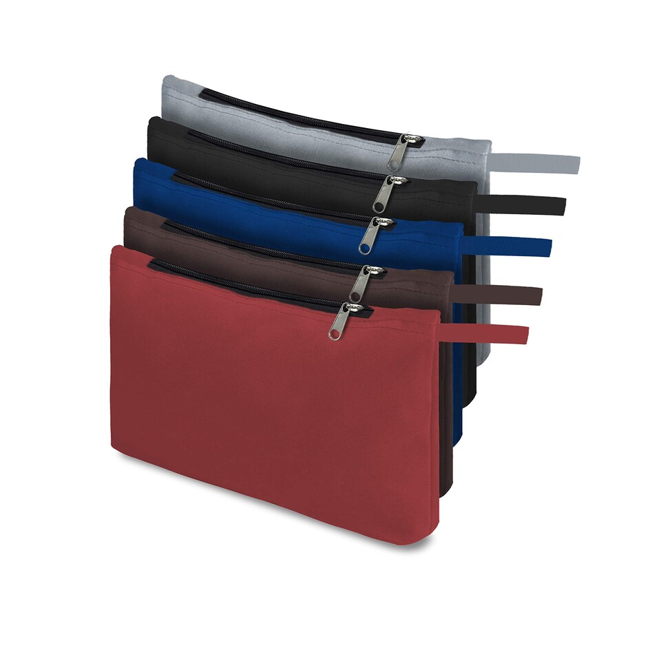 image 1 of Covers&All Tool Bag, 18 Oz Heavy Duty Waterproof Pouch with Sturdy 18 Oz Tuff Multicolor 5pc, 7 in L x 11 in W x 7 in H, Mulitcolored