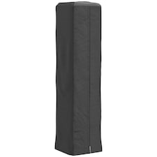 Outsunny Heavy Duty Gas Pyramid Outdoor Patio Heater Cover, Black | Black | Black | 53L x 53W x 222H cm