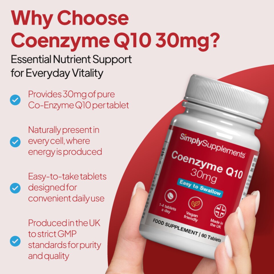 image 1 of Co-Enzyme Q10 30mg