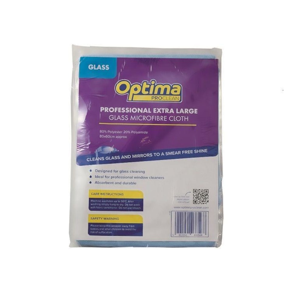Optima Professional Glass Cloth XL - One Colour - One Size