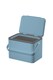 image 2 of EKO Food Waste Compost Bin, Kitchen Countertop Food Waste Caddy, Titanium Blue, 4 Litre