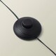 image 3 of ValueLights Infinity Black Double Twist Integrated LED Floor Lamp Black