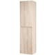 image 1 of 1200mm Bathroom Wall Mounted Side Unit - Sonoma Oak - (Central) | Brown | Brown | 1