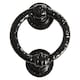 image 1 of Hammer & Tongs Rustic Door Knocker - H145mm - Black