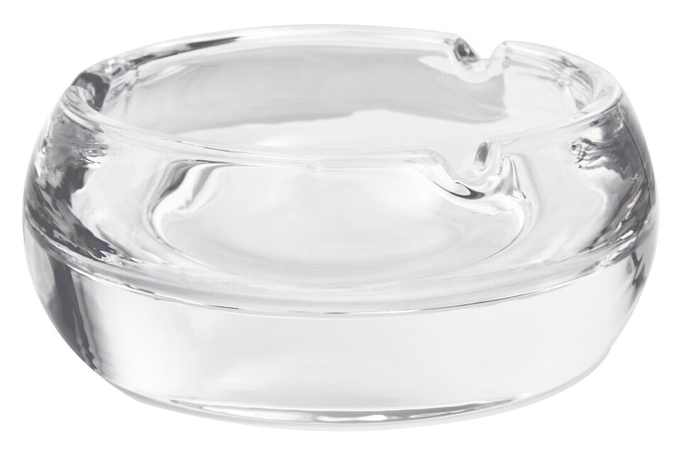 image 1 of Beaufort Large Crystal Glass Ashtray