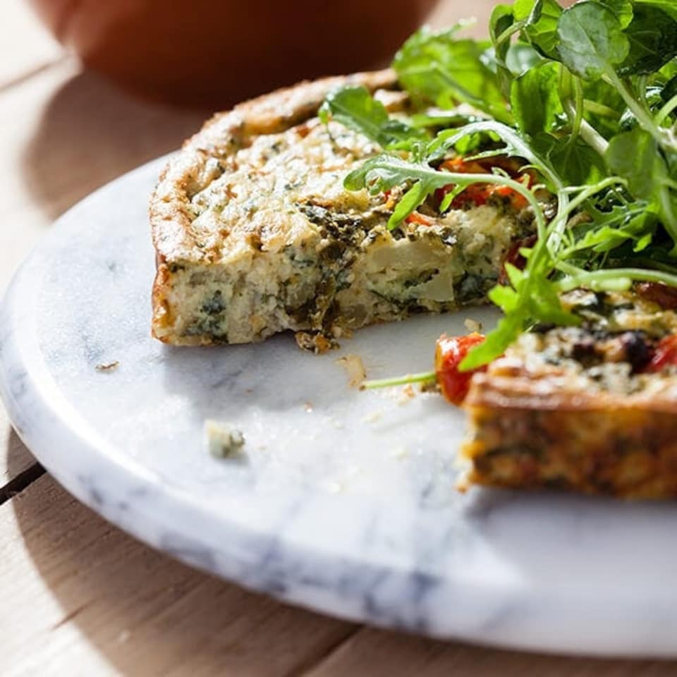 image 1 of Judge White Marble Round Platter 26cm/10"