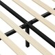 image 7 of Yaheetech 135 cm W x 190 cm L Upholstered Bed Frame Beige