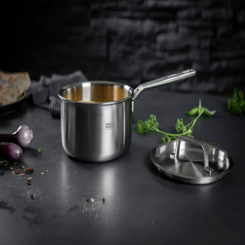 image 1 of CULINARY FIVEPLY 3pc Mixed Cookware Set