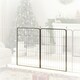 image 6 of PawHut 2 Piece Expansion Pack Dog Pen for Large Dogs, 100cm Tall, Black | Multi | Not provided