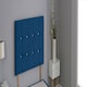 image 1 of Blue Plush Velvet Cube Headboard Blue | 4FT Small Double 26"inch Headboard