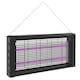 image 1 of HOMCOM Fly Killer with Infrared Light, Hanging / Freestanding, Black