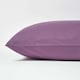 image 2 of Homescapes Grape European Size Egyptian Cotton Pillowcase 200 TC - 40 x 40 cm