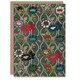 image 1 of G A Audsley Art Card Vintage Japanese Floral Pattern