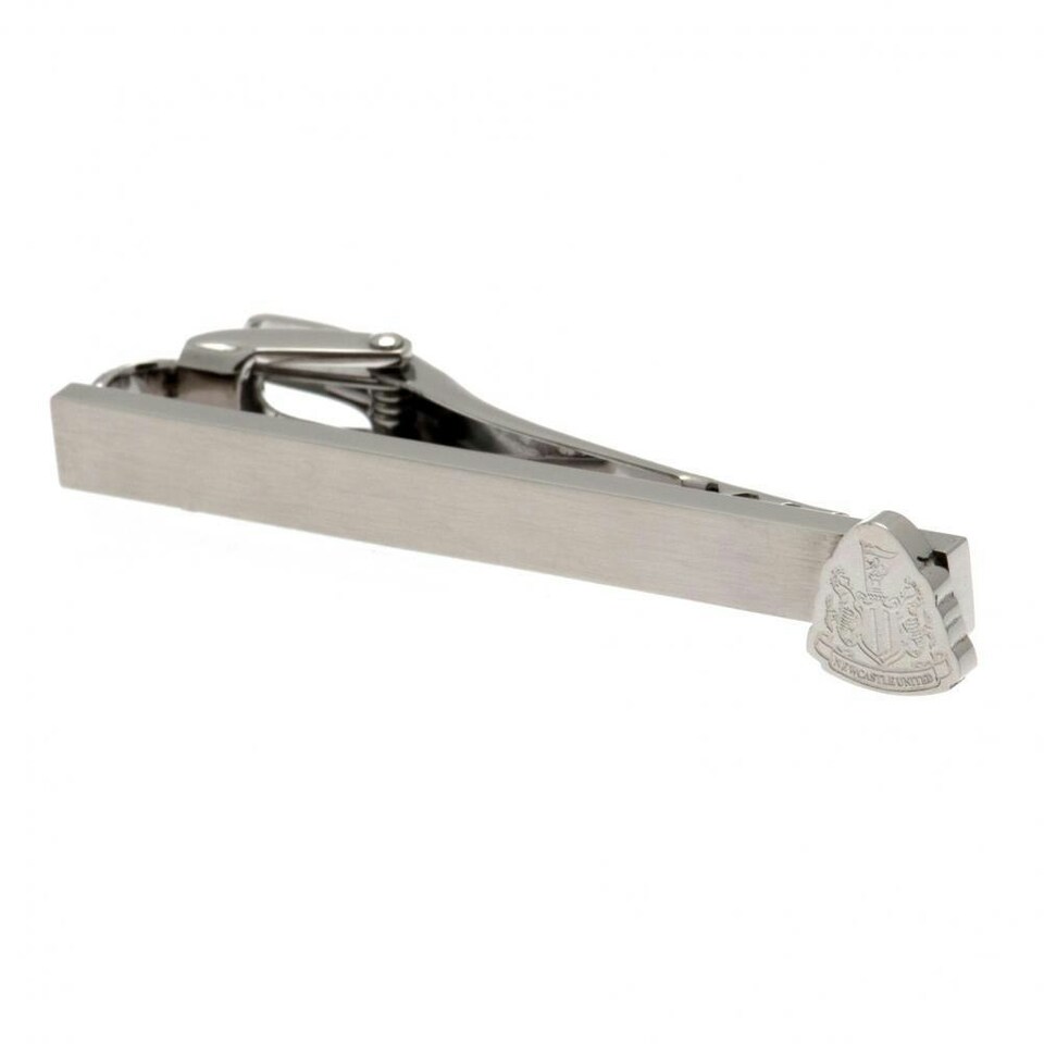 Newcastle United FC Stainless Steel Tie Slide - Silver - One Size