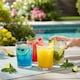 image 4 of Bistro Cocktail Drinking Glasses Beer Tumblers Barware Set | Clear | Clear | Set of 4