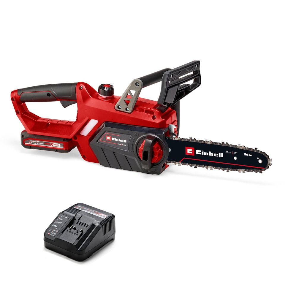 image 1 of Einhell Cordless Chainsaw 25cm PXC GE-LC 18/25-1 Li Kit (1x3,0Ah)