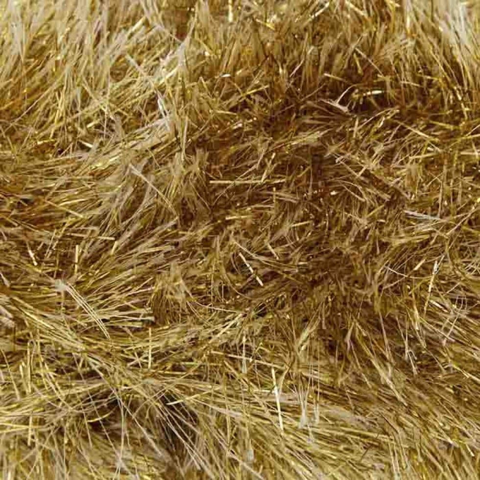 King Cole Gold Tinsel Chunky Yarn (Value Pack 12 x 50g Balls) For Crochet, Knitting - 70m per ball