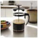 image 2 of 1L French Press Coffee Maker Machine - Cafetiere Plunger for Home Office Use