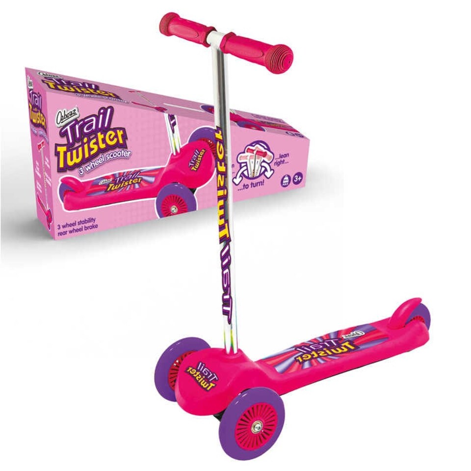 image 1 of Trail Twist Scooter Pink