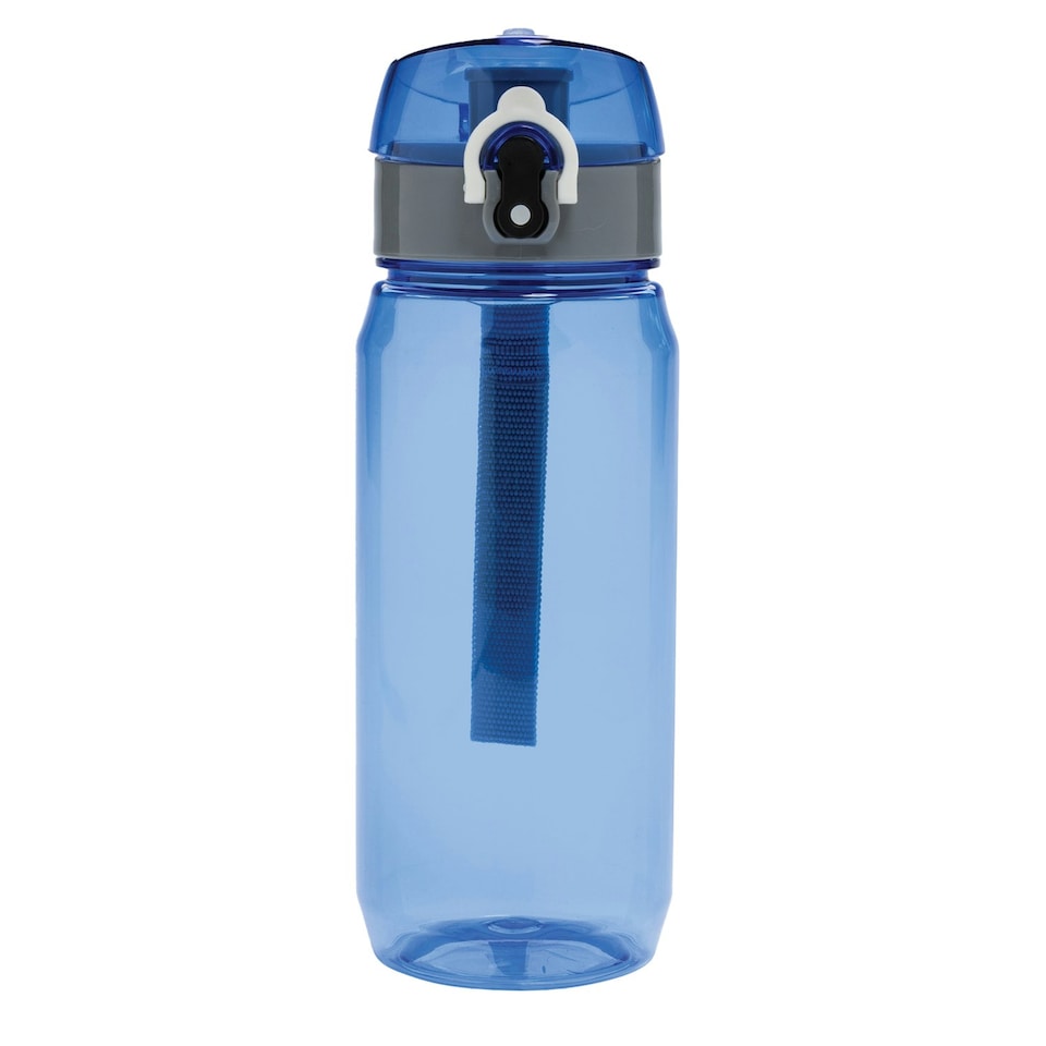 image 1 of XD Collection Yide Lockable RPET 600ml Water Bottle - Blue - One Size Blue | One Size