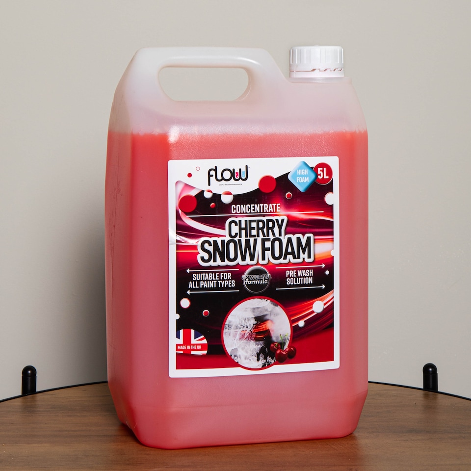 image 1 of 5 Litres Cherry Snow Foam Car Shampoo for All Vehicles