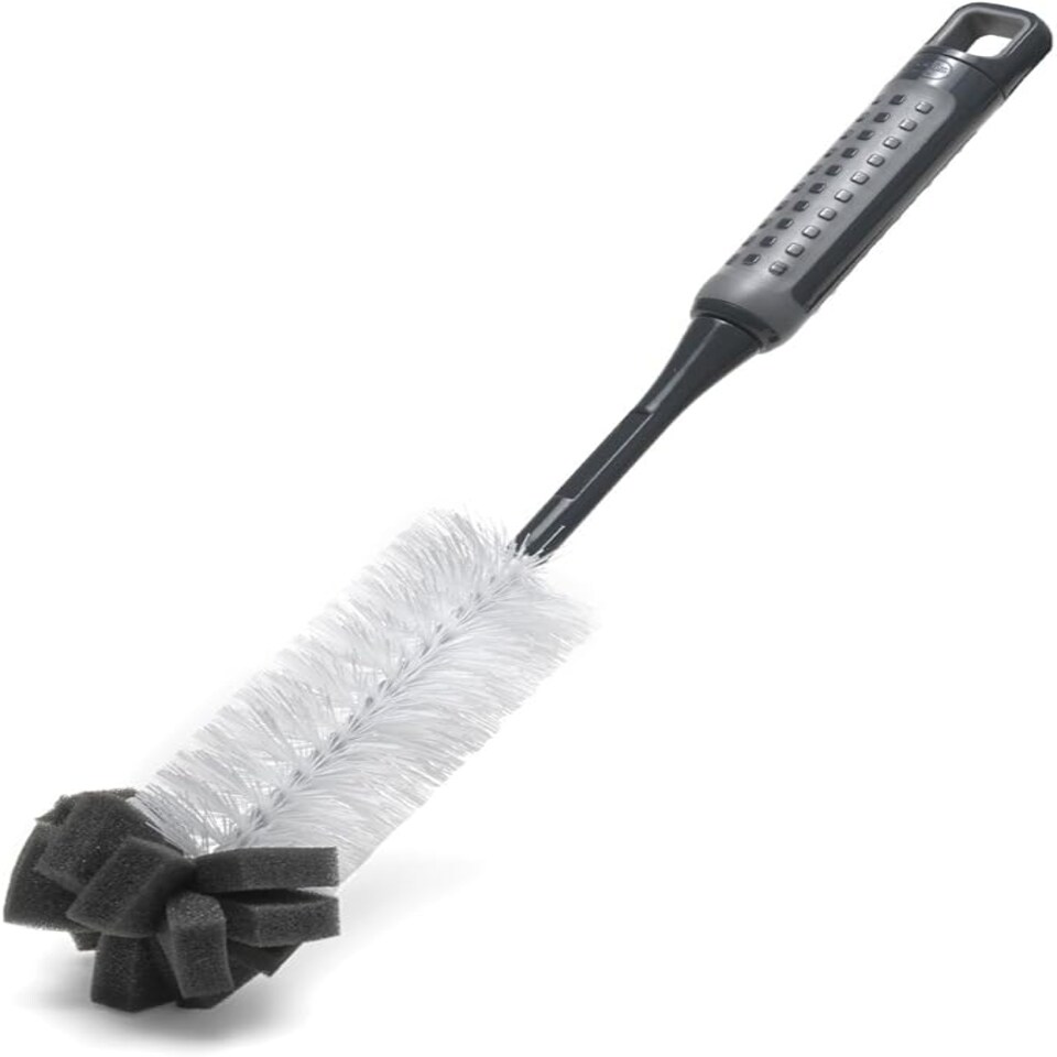 image 1 of Addis ComfiGrip Long Handled Bottle Brush, Metallic N/A