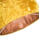 image 3 of Modern Ochre/Mustard Crushed Velvet 12" Table/Pendant Shade with Copper Inner | Yellow | Ochre | 1