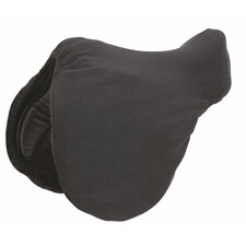 Shires Fleece Horse Saddle Cover - Black - One Size