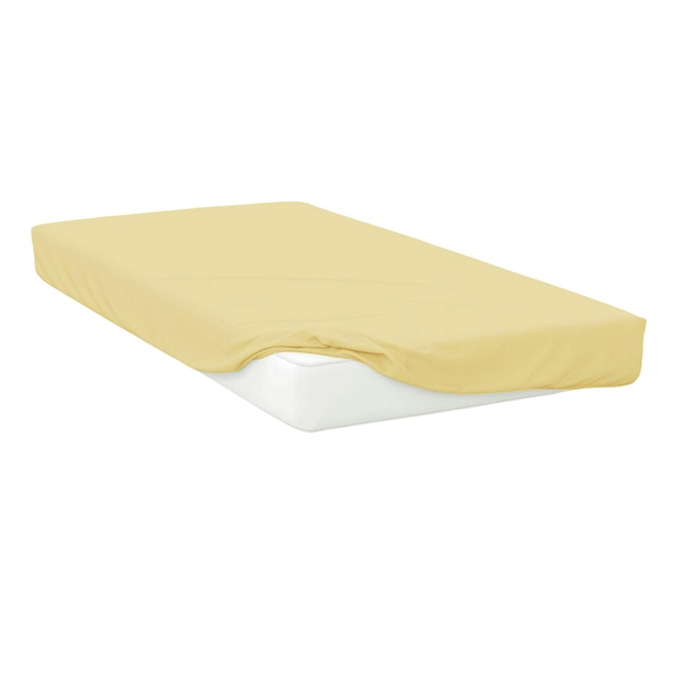 Belledorm Easycare Percale Fitted Sheet - Saffron - Single