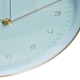 image 4 of Interiors by Premier Versatile Gold And Mint Green Finish Wall Clock, Functional And Stylish Indoor Clock, Wall Clock For Outdoor