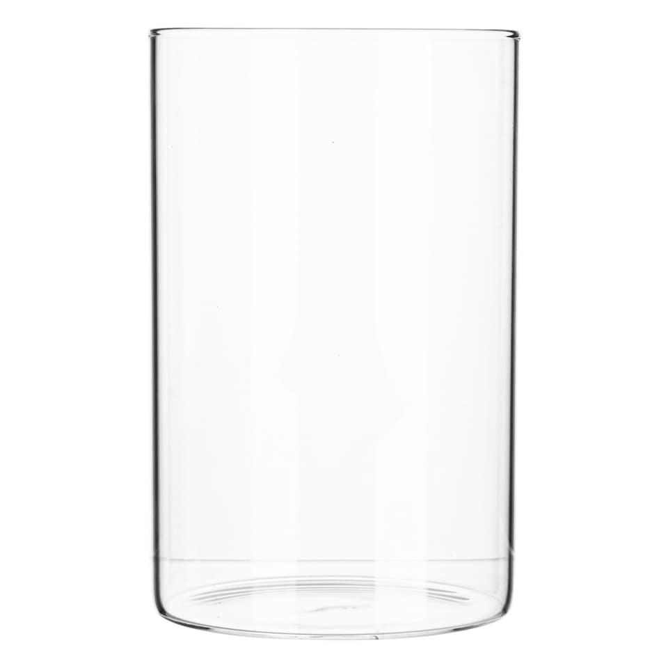 image 1 of Argon Tableware Glass Storage Jar - No Lid - 1 Litre - Kitchen Utensils Pot Bathroom Storage Open Container Glass Jar