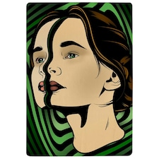 portrait of woman (Rug) Multi | XL