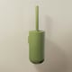image 2 of Cosmic Toilet Brush Holder w/ Durable Stainless Steel for Bathroom, Olive Green
