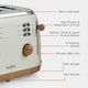 image 6 of VonShef 3000W Kettle and 1500W Toaster Bundle Set Cream