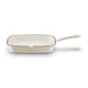 image 2 of Barbary & Oak 23cm Cast Iron Grill Pan Camembert Cream