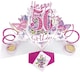 image 1 of Pop Up 50th Birthday Butterflies Greeting Card