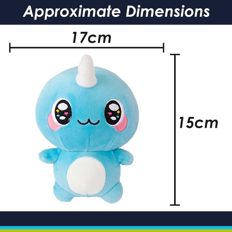 image 1 of vfm-estore Naru Naru 15cm Soft Plush Toy - Cute Huggable Stuffed Animal