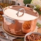 image 4 of Samuel Groves Copper Induction 18cm Casserole Pan with Lid