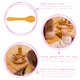 image 2 of Tiny Dining Baby Silicone Weaning Spoon - Ochre