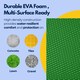 image 2 of Straame EVA Foam Garden Kneeling Pad, Green – 45x28x4cm with Handle