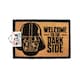 image 1 of Star Wars Welcome To The Dark Side Darth Vader Door Mat - Black/Brown - One Size