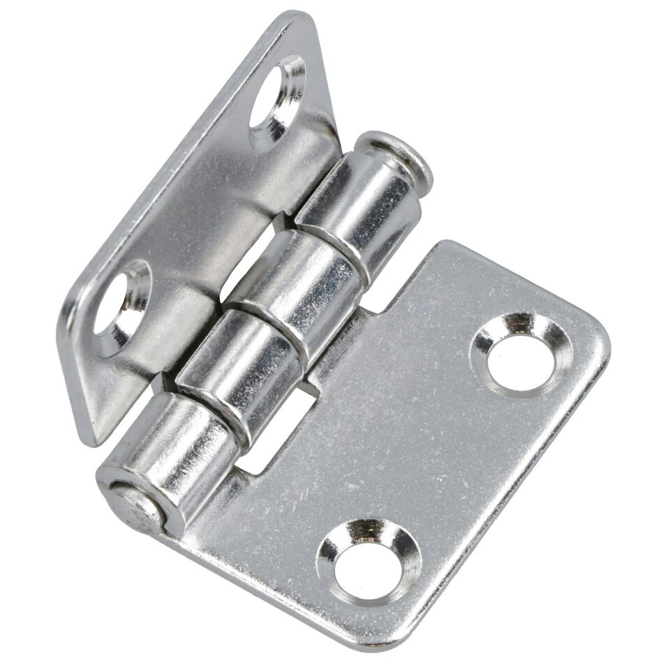 image 1 of Cabin Door Hinges 3 PACK Stainless Steel for Boat Yacht Motor Home Locker Marine Silver