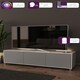 image 2 of Frank Olsen S-TECH 1500 Tv Cabinet Grey | White