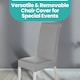 image 8 of High-Back Chair Covers, Spandex Stretch, Universal Protective Slipcover