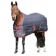 image 1 of HYCONIC Standard-Neck 100g Horse Stable Rug - Charcoal/Red - 5´ 6"