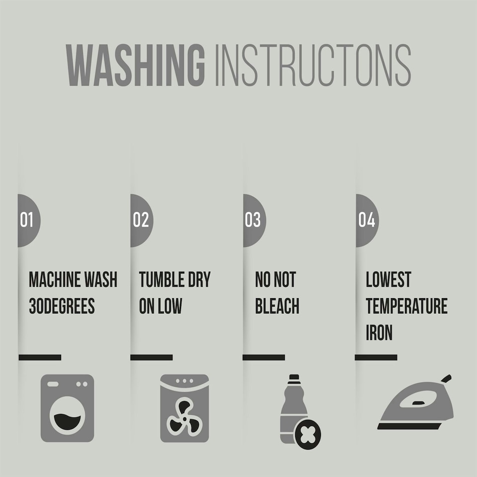 image 1 of Linen Look Blackout Ring Top Eyelet Curtains - 229cm x 137cm - Blue