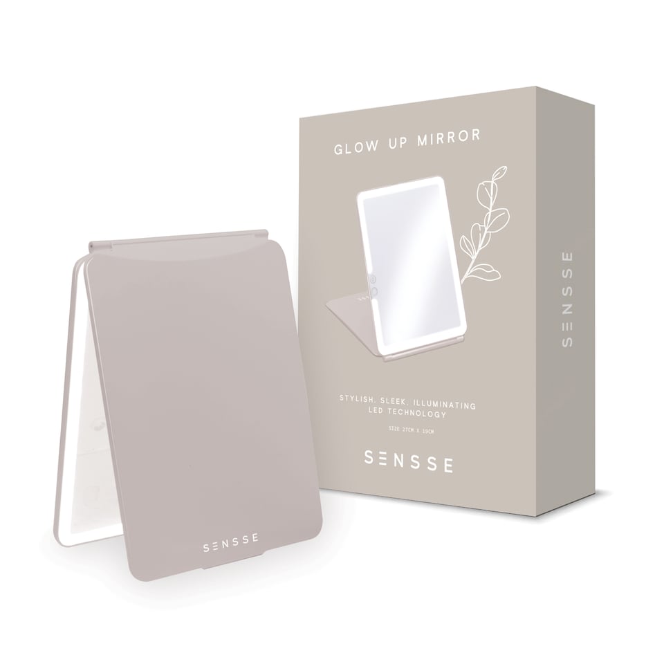 image 1 of Sensse Warm Grey LED Glow Up Mirror