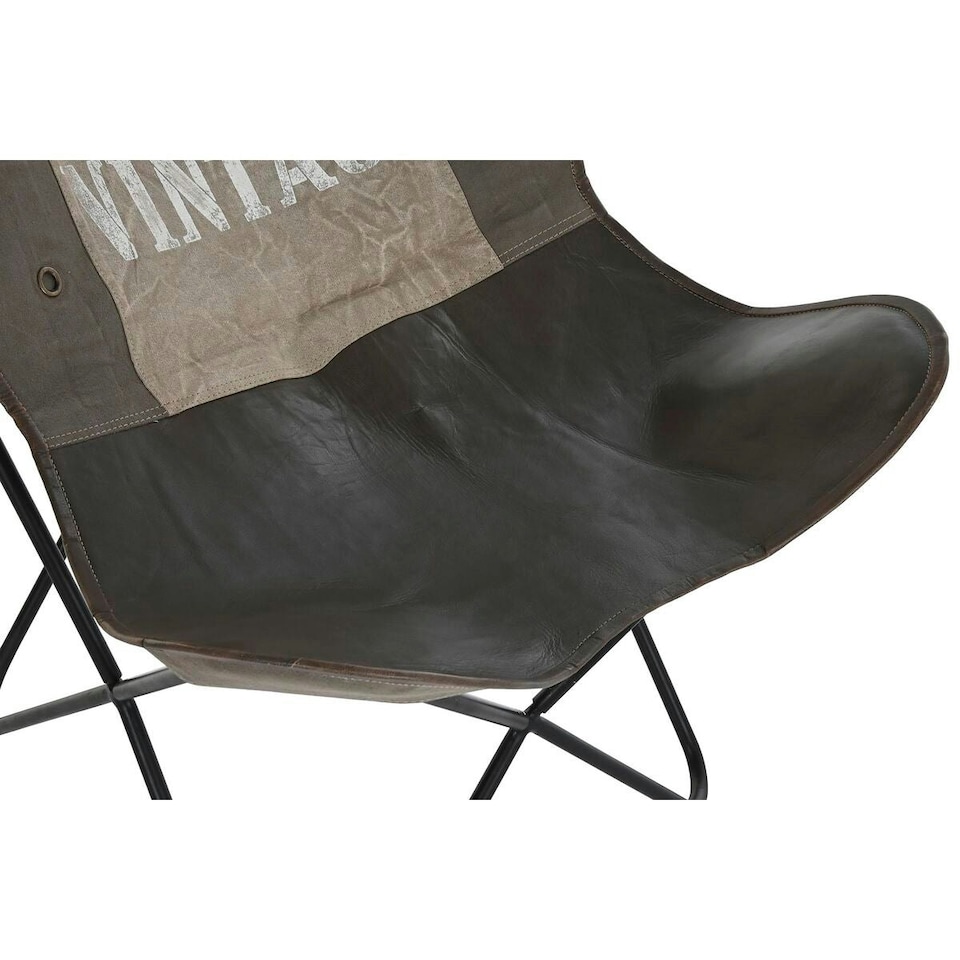 image 1 of Dining Chair DKD Home Decor Brown Black Grey 76 x 76 x 96 cm Brown