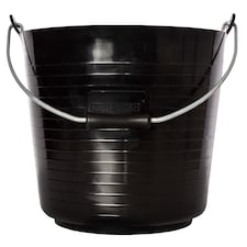 Red Gorilla - Gorilla Bucket - Flexible Multi-Use 22L Bucket | Black
