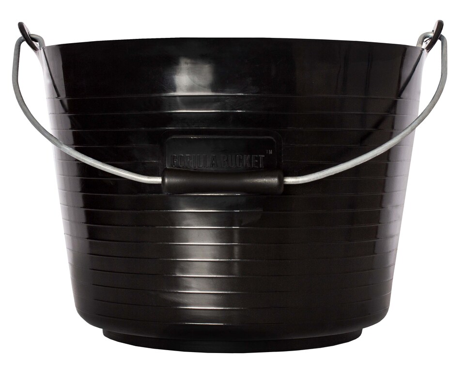 image 1 of Red Gorilla - Gorilla Bucket - Flexible Multi-Use 22L Bucket | Black
